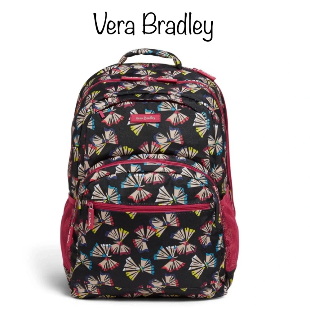 FREE 🎁 w/ Vera Bradley Lighten Up Essential Large Backpack Art Butterflies - Picture 7 of 13